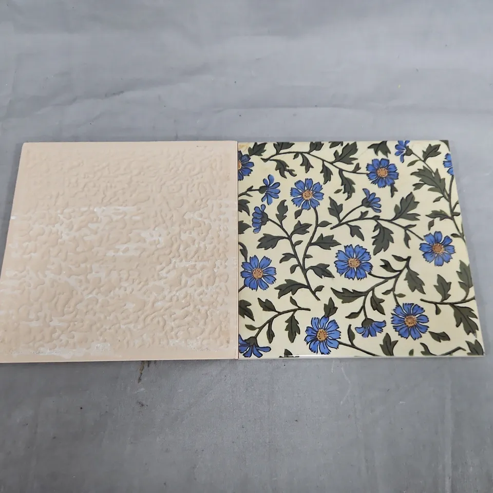 BOX OF COATED TILES