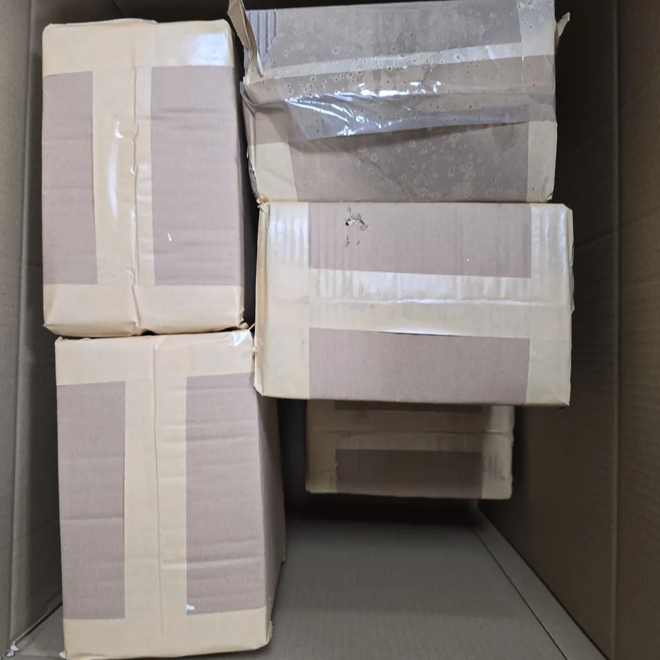 10 X BOXED CHRISTMAS MARKET LIGHT UP SNOWY STABLE ORNAMENTS