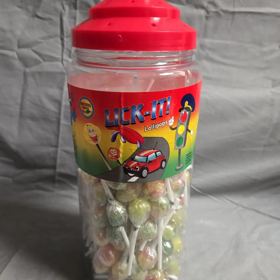 LICK-IT! LOLLIPOPS JAR 