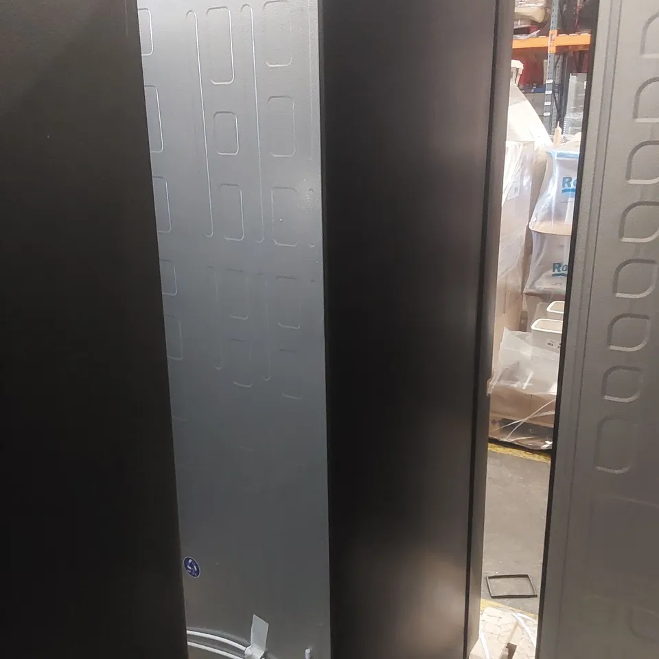 HISENSE PUREFLAT ECLIPSE RS9P628GPFE TOTAL NO FROST AMERICAN FRIDGE FREEZER - BLACK / STAINLESS STEEL - E RATED