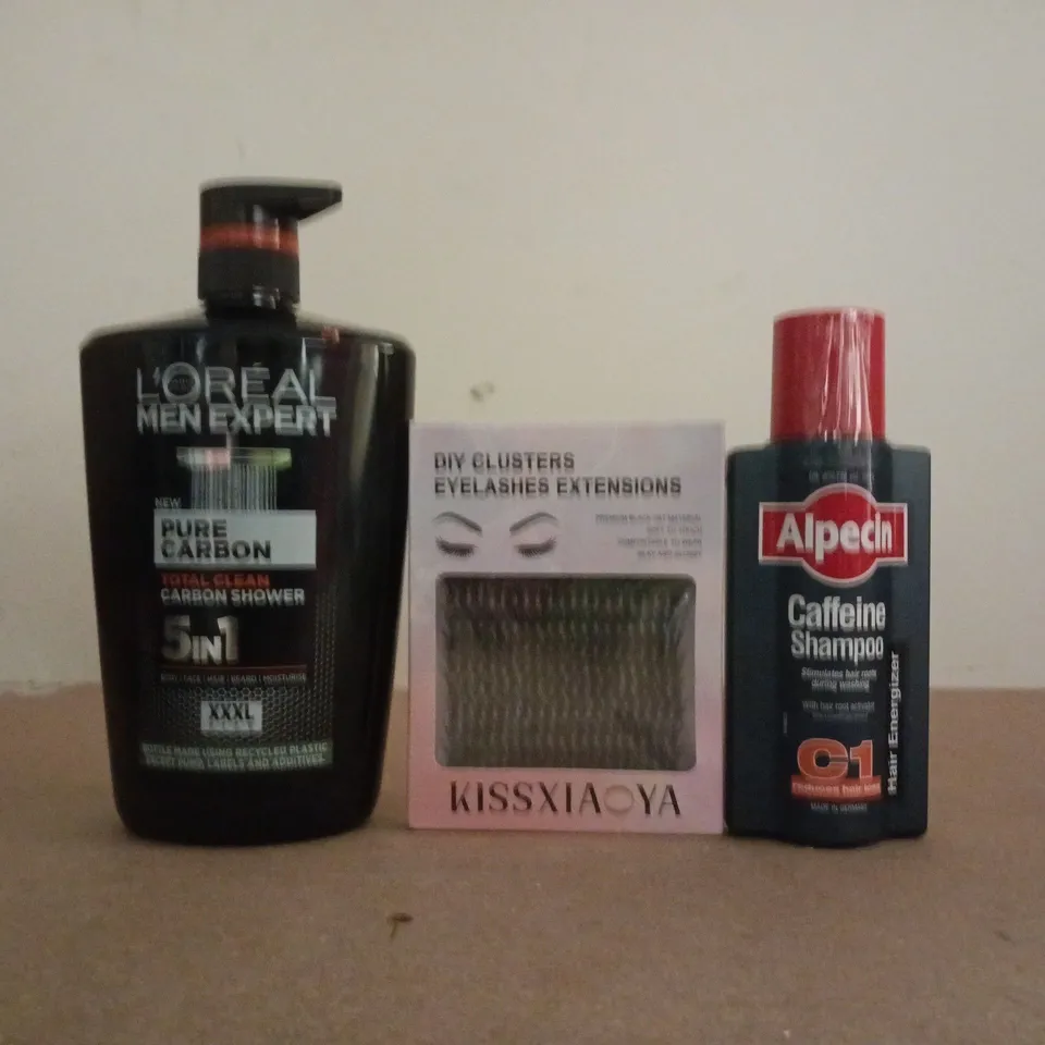 APPROXIMATELY 10 ASSORTED COSMETIC ITEMS TO INCLUDE ALPECIN, L'ORÉAL, ETC - COLLECTION ONLY