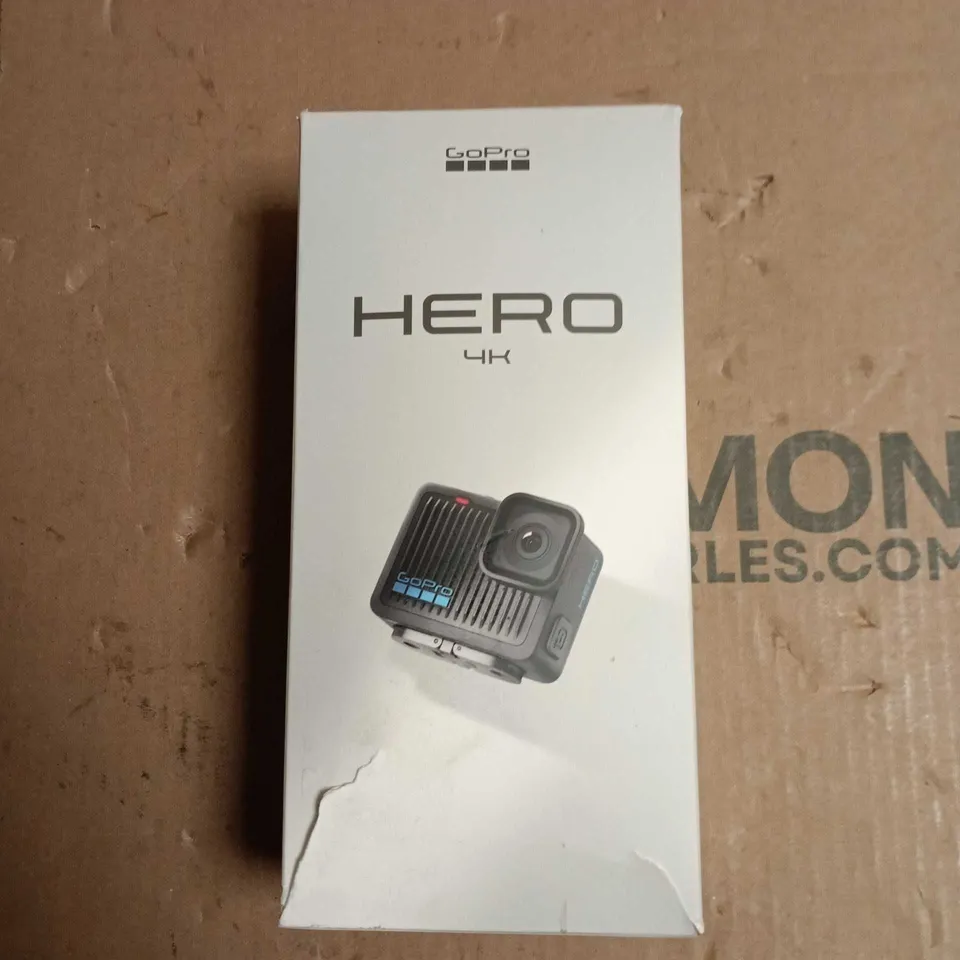 GOPRO HERO4K ACTION CAMERA (WITH HOUSING) – BOXED