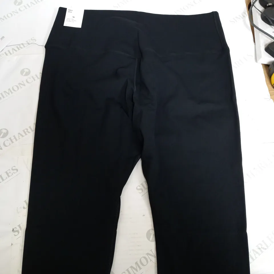 NIKE ONE WOMENS STRECH LEGGINGS IN BLACK - XXL