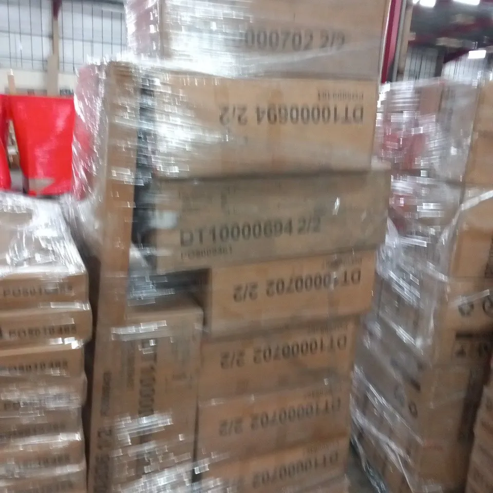 PALLET OF ASSORTED DINING TABLE PARTS TO INCLUDE; ANCONA AND MAGNUS PARTS