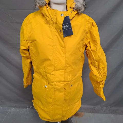 REGATTA GREAT OUTDOORS WATERPROOF SABINKA COAT IN SUNSET SIZE 14