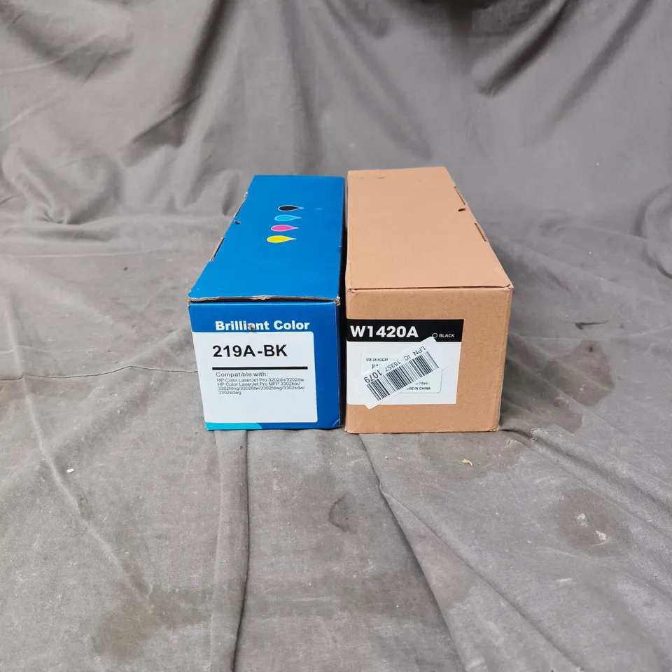 BOX OF APPROXIMATELY 10 ASSORTED PRINTER CARTRIDGE PRODUCTS