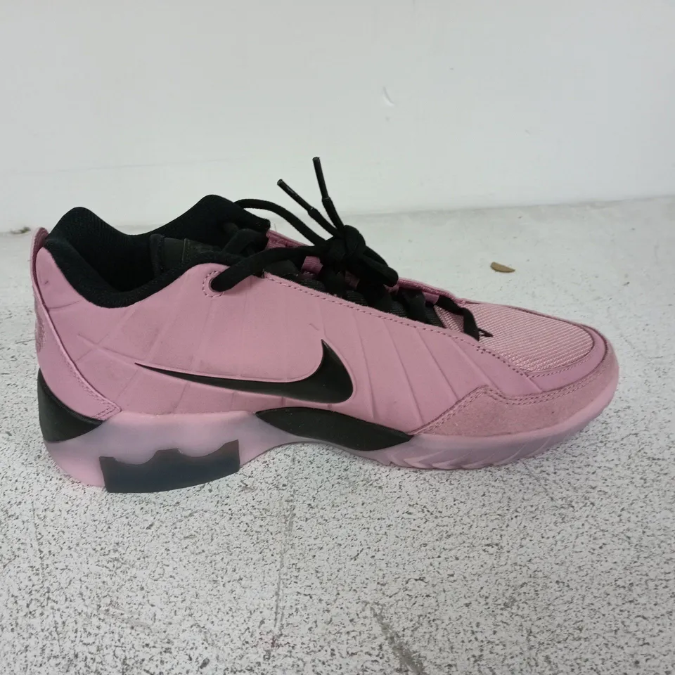 UNBOXED PAIR OF NIKE REACTX TRAINERS IN PINK - UK 8