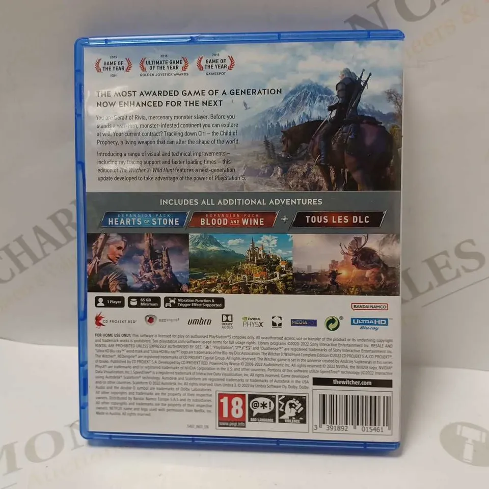 THE WITCHER 3: WILD HUNT COMPLETE EDITION (PS5)