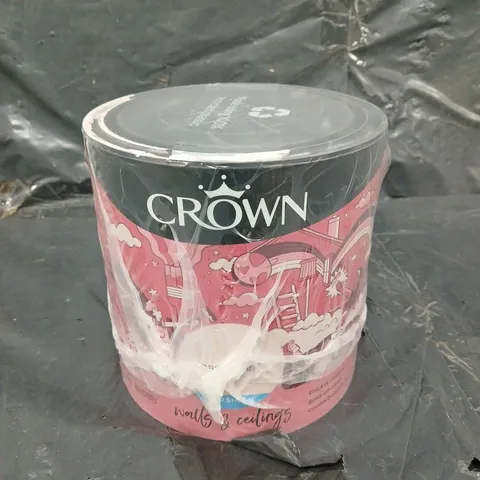 SEALED CROWN WALLS & CEILINGS MID SHEEN PAINT - PASHMINA - 2.5L