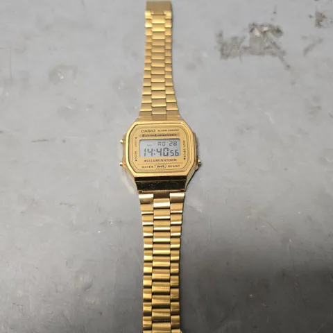 CASIO GOLDEN DIGITAL WATCH