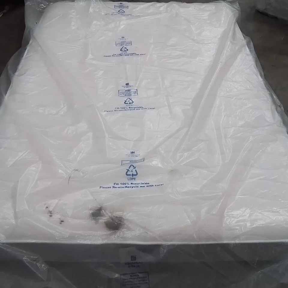 QUALITY BAGGED SERENITY HYBRID TRIO MEMORY FOAM 135CM DOUBLE MATTRESS