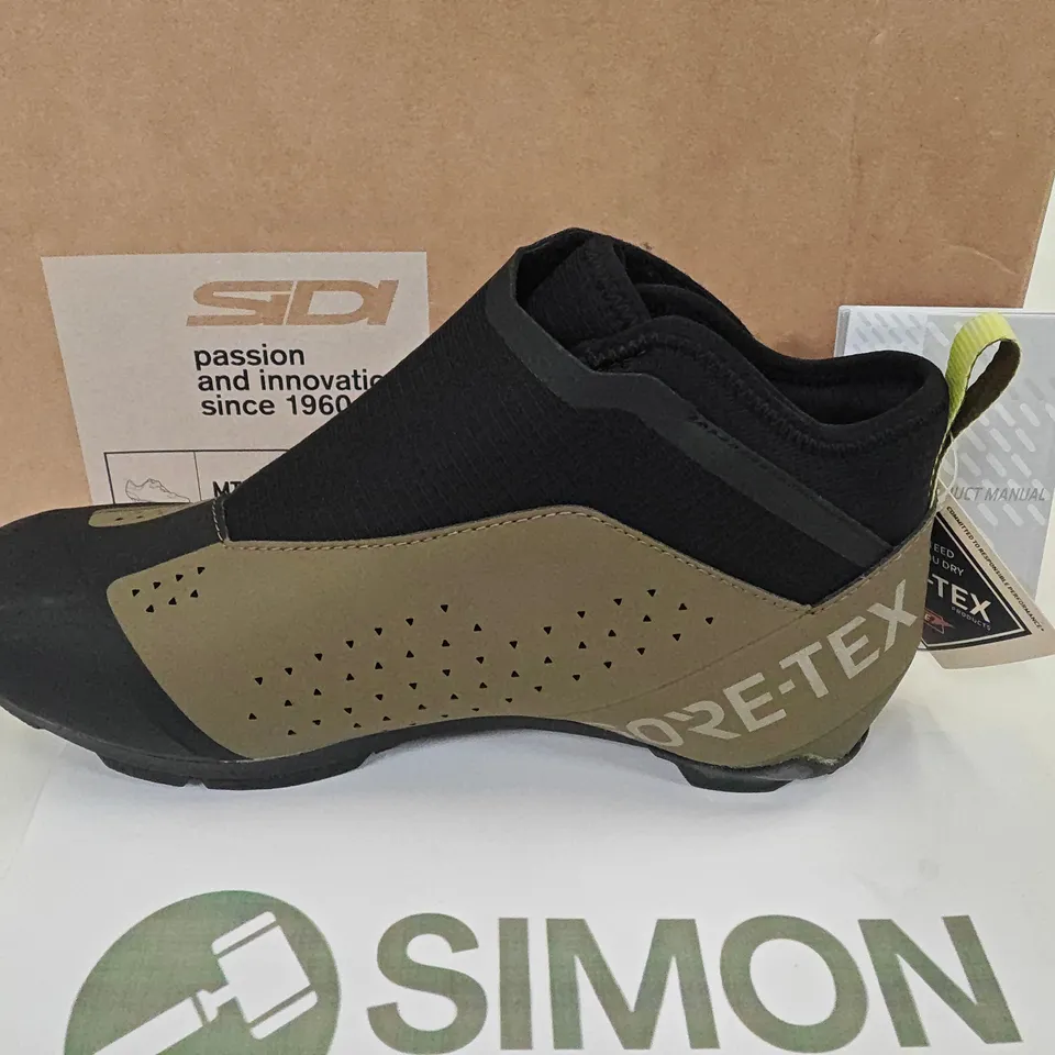SIDI HIEMX MTB CYCLING SHOES – BLACK/OLIVE, EU 41 (UK 7.5)