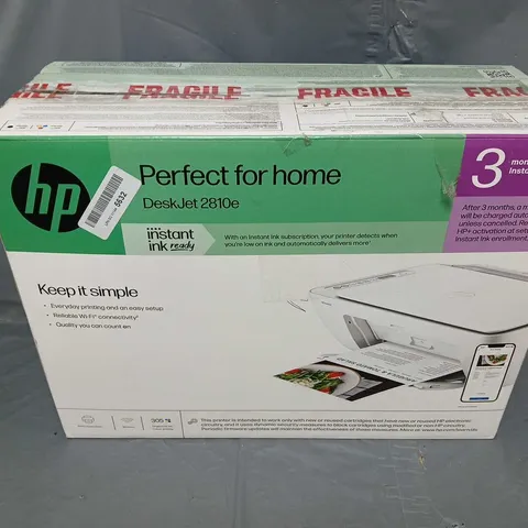 BOXED HP DESKJET 2810e