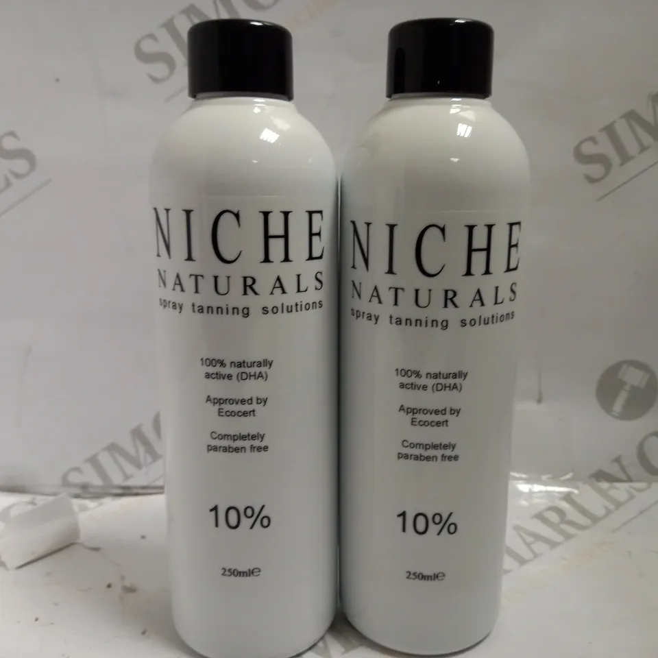 NICHE NATURALS SPRAY TANNING SOLUTIONS
