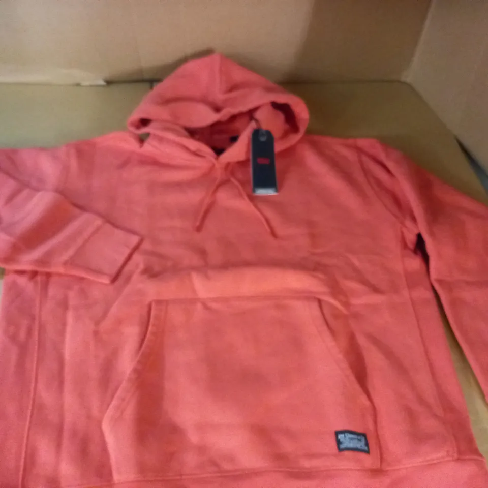 LEVIS ORANGE HOODIE - L/G
