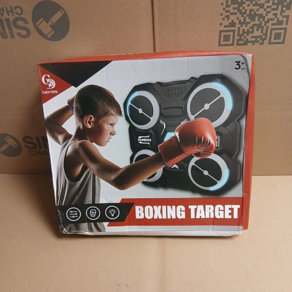 MUSICAL BOXING TARGET GAME BOXED