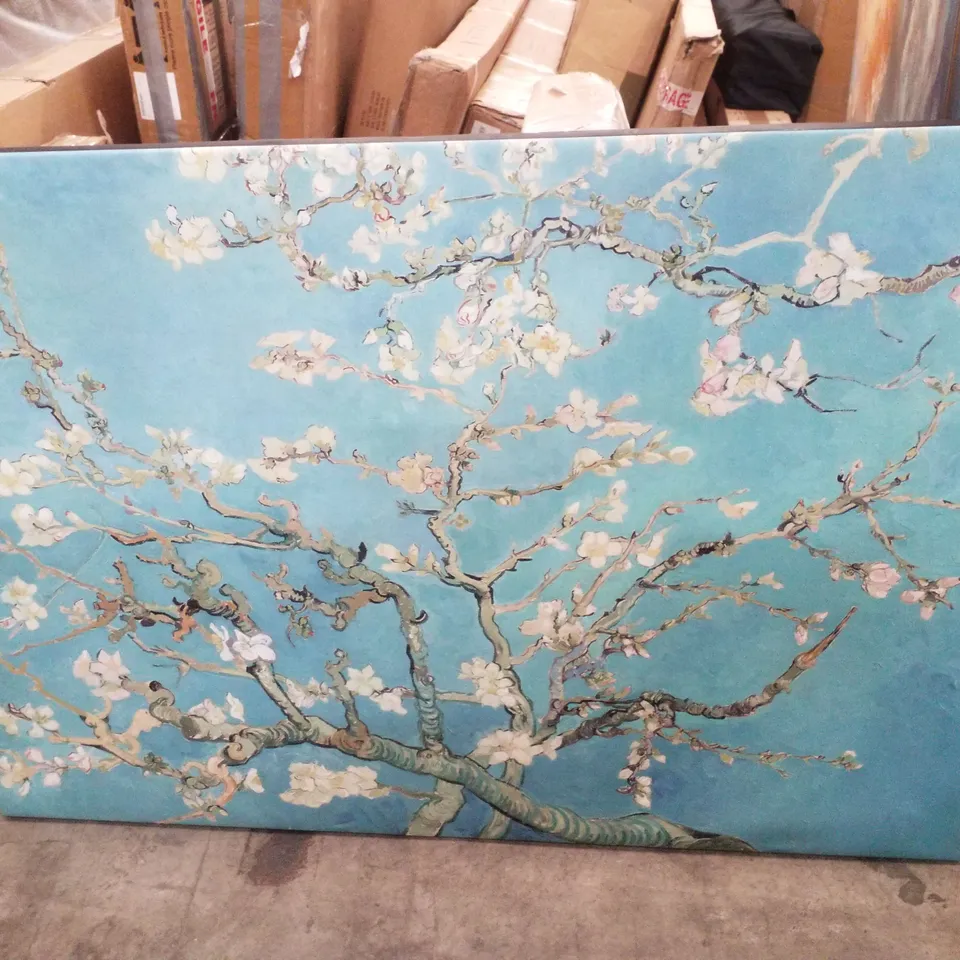 ALMOND BLOSSOM BY VINCENT VAN GOGH - WRAPPED CANVAS PAINTING 