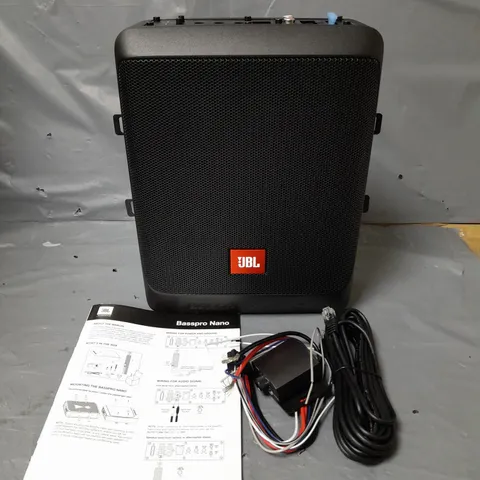 JBL BASSPRO NANO UNDER SEAT POWERED SUBWOOFER SYSTEM