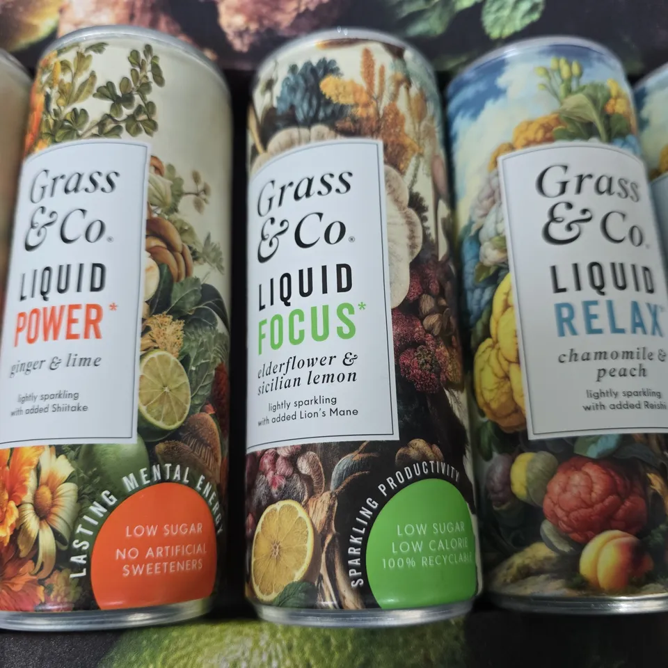 GRASS & CO NOOTROPIC DRINKS - 5 X 250ML