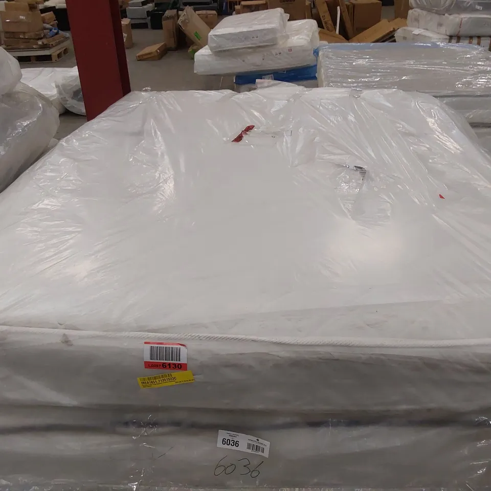 QUALITY BAGGED BREATHABLE FOAM FREE BONNEL SPRUNG 4'6" DOUBLE MATTRESS 