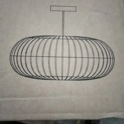 BOXED LIGHTS IN PENDANT LAMP 