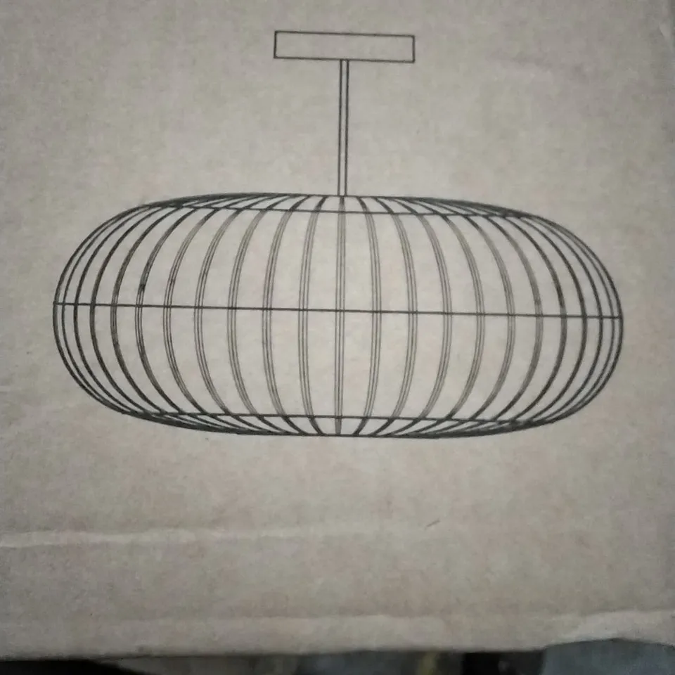BOXED LIGHTS IN PENDANT LAMP
