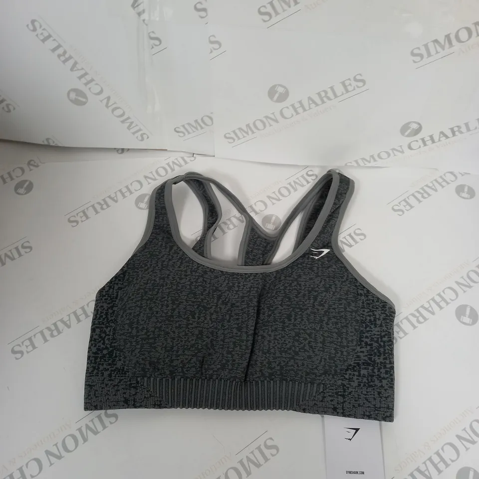 GYMSHARK MARL SEAMLESS SCOOP BRA SIZE M