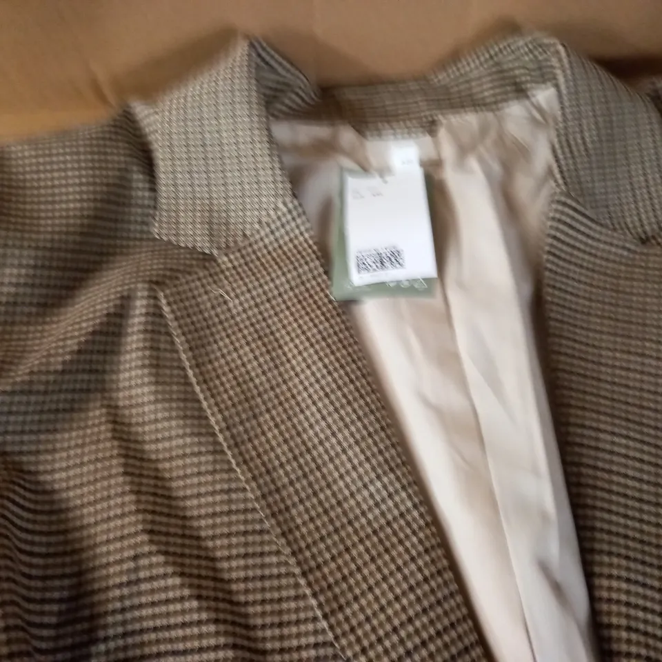 H&M BROWN BLAZER - XXL