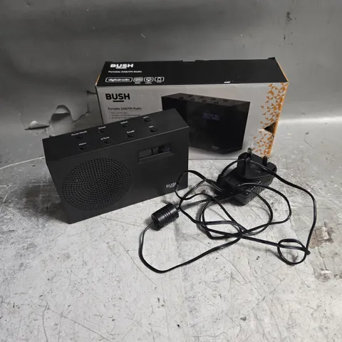 BOXED BUSH PORTABLE DAB/FM RADIO
