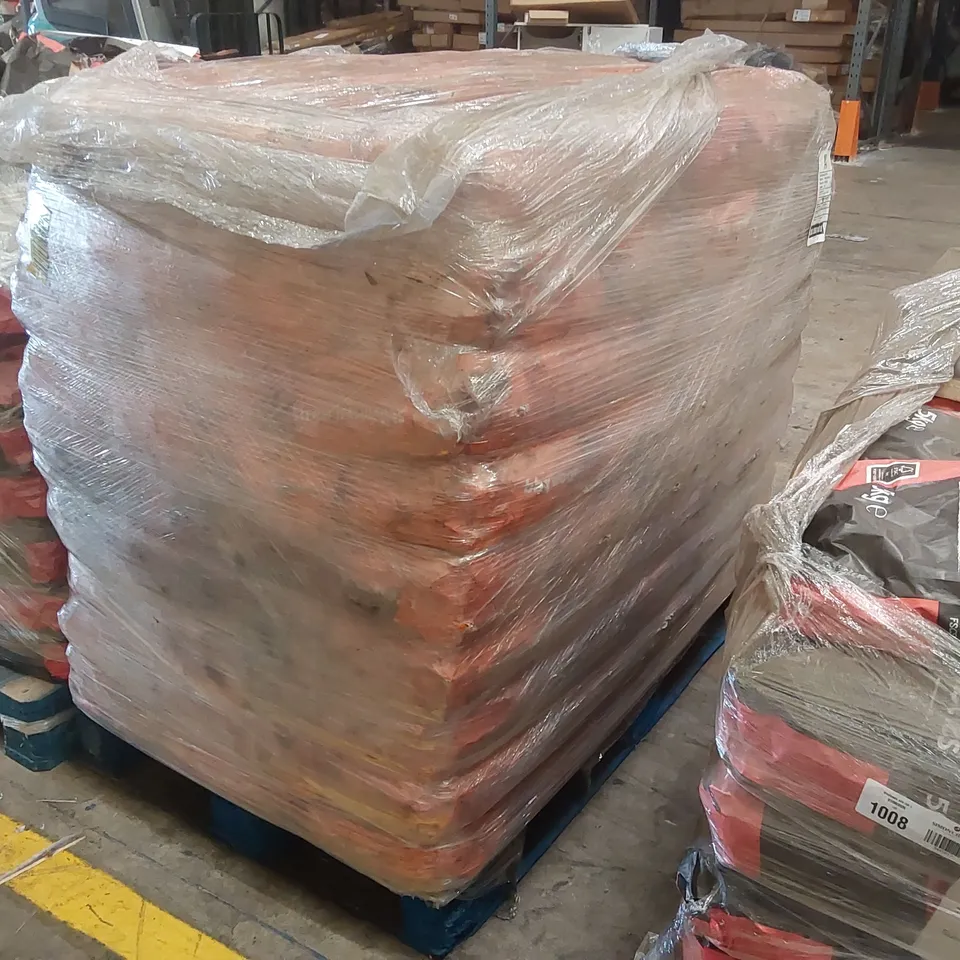 PALLET CONTAINING A LARGE QUANTITY OF CHARCOAL BRIQUETTE BAGS 