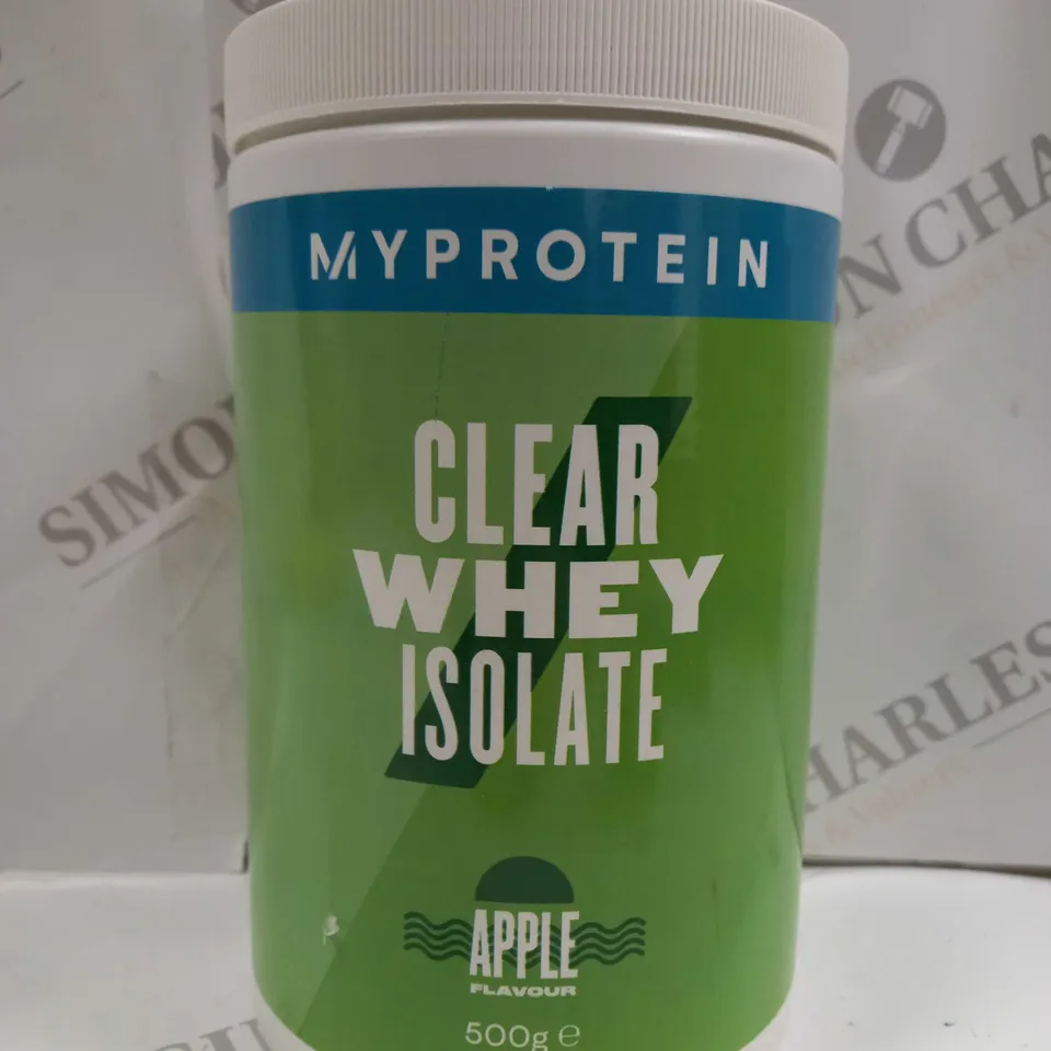 MYPROTEIN CLEAR WHEY ISOLATE APPLE FLAVOUR 500G