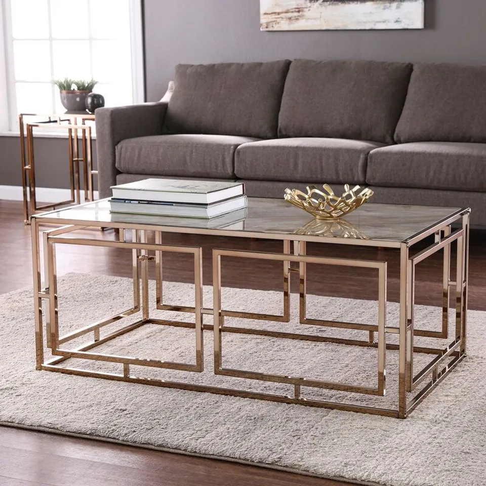 BOXED GENTHNER COFFEE/COCKTAIL TABLE 