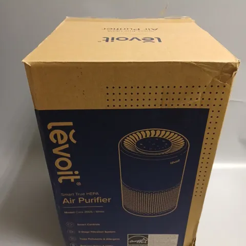 BOXED LEVOIT SMART TRUE HEPA AIR PURIFIER (CORE 200S WHITE)