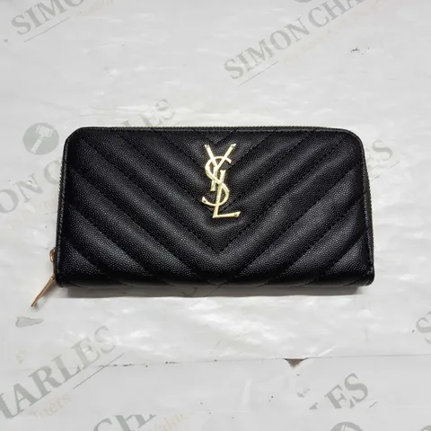 YSL CASSANDRE MATELASSΓ ZIP AROUND WALLET