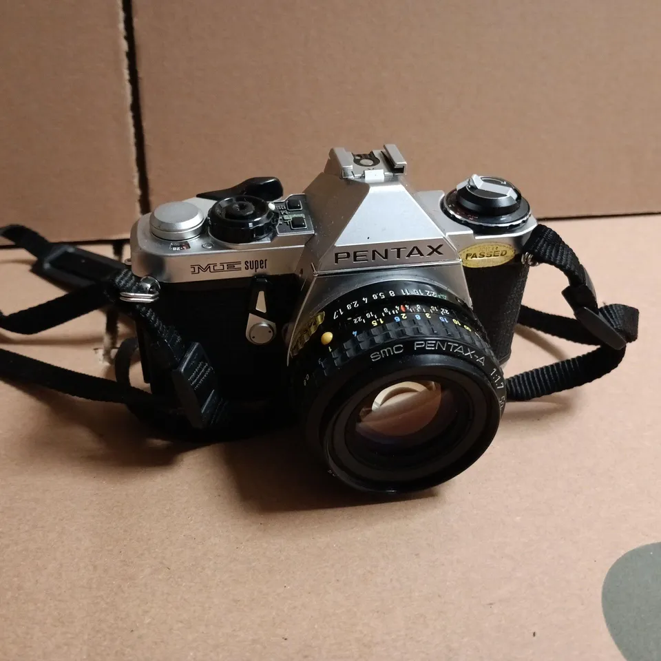 PENTAX MZ-SUPER 35MM SLR WITH SMC PENTAX-A 50MM F/1.7 AND TAKUMAR-A ZOOM 70-210MM