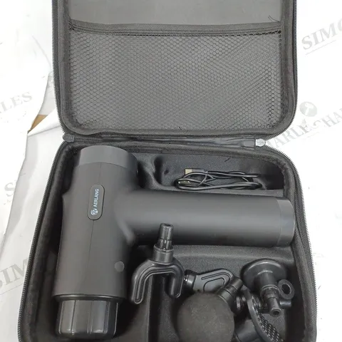 BOXED AERLANG MASSGE GUN IN BLACK