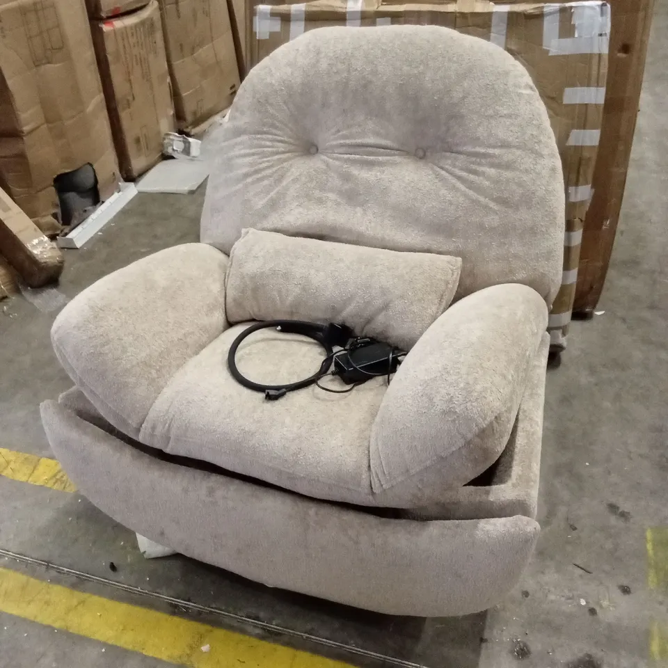 DESIGNER FABRIC SWIVEL ROCKER RECLINER CHAIR 