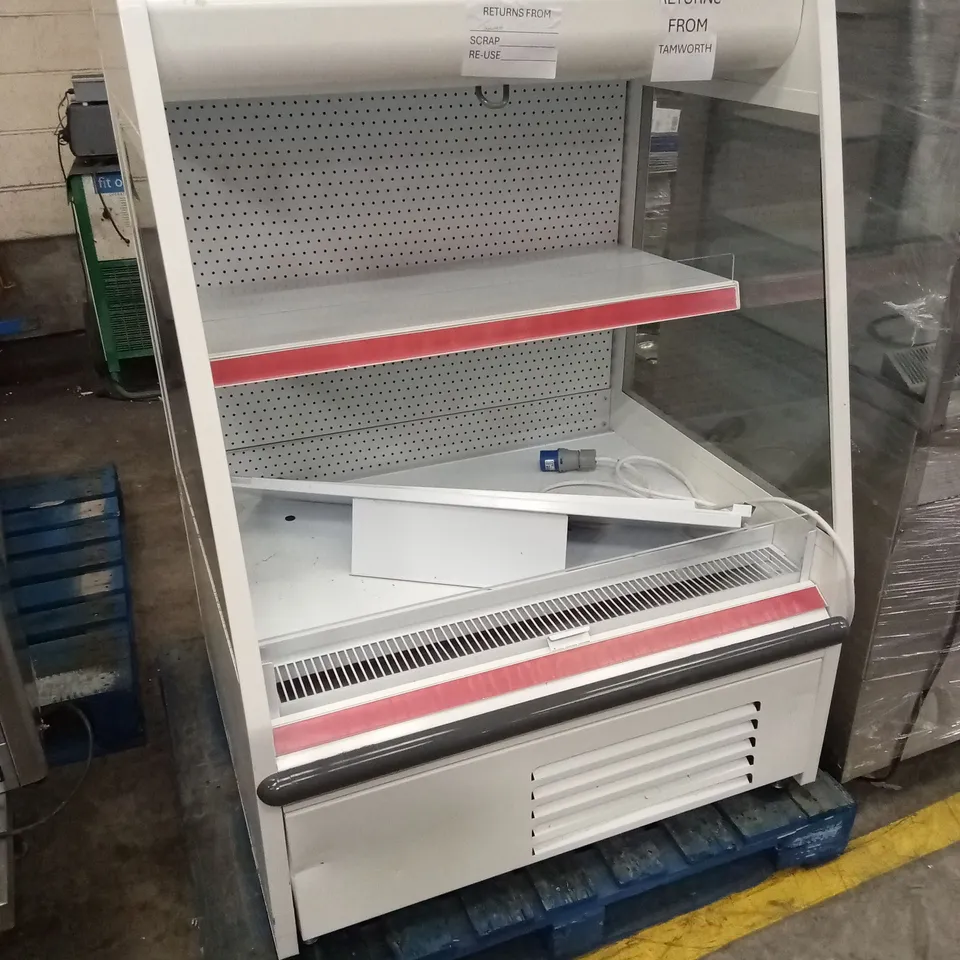 COMMERCIAL REFRIGERATED FOOD MERCHANDISER UNIT