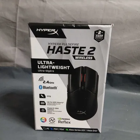 HYPERX PULSEFIRE HASTE 2 WIRELESS GAMING MOUSE – BOXED