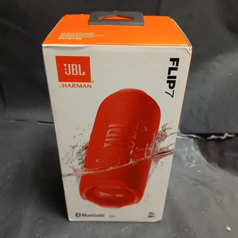 JBL FLIP 7 PORTABLE BLUETOOTH SPEAKER – BOXED