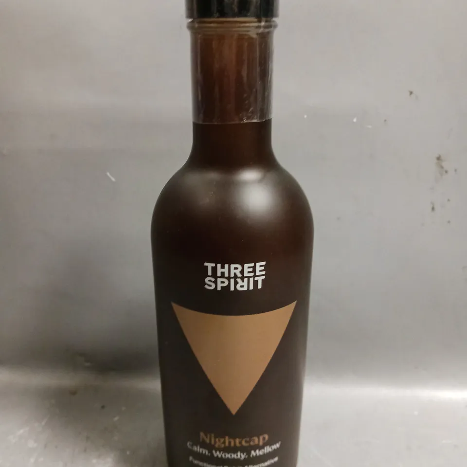 SEALED THREE SPIRIT NIGHTCAP NON ALCOHOLIC ELIXIR - 500ML