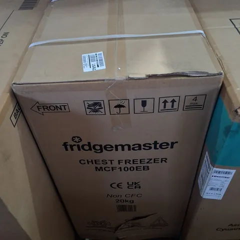 FRIDGEMASTER 97 LITRE CHEST FREEZER - BLACK
