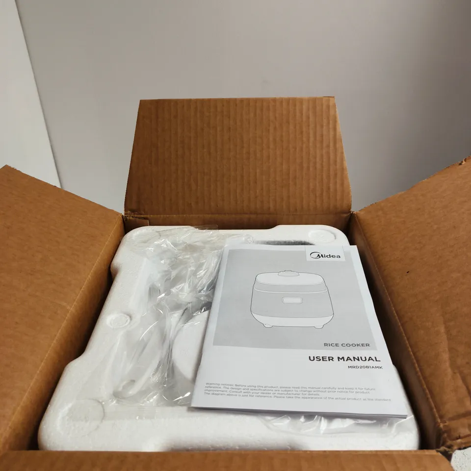 MIDEA RICE COOKER 9 PRESET MENUS BOXED