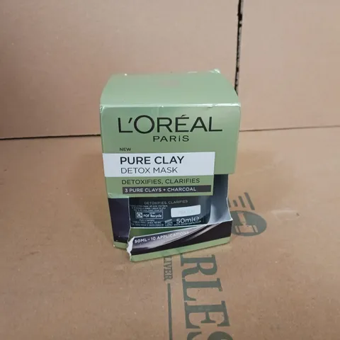 BOXED L'OREAL PURE CLAY DETOX MASK