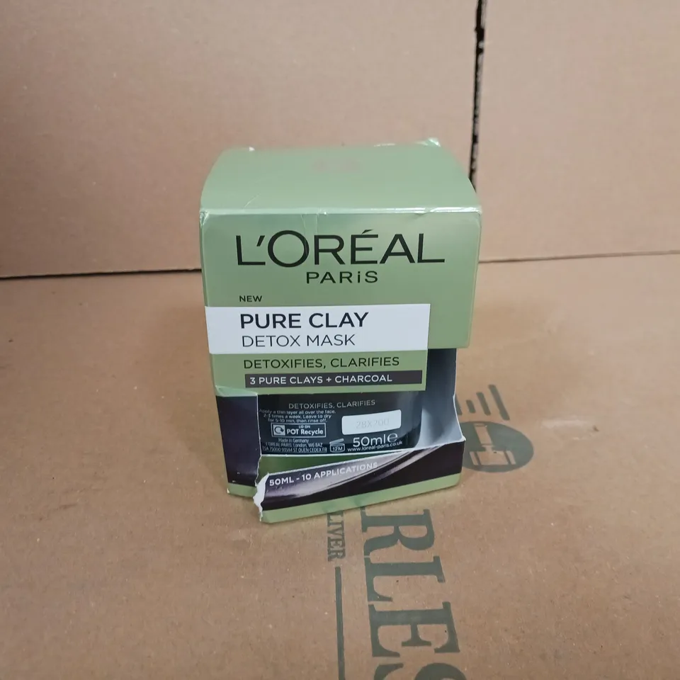 BOXED L'OREAL PURE CLAY DETOX MASK 