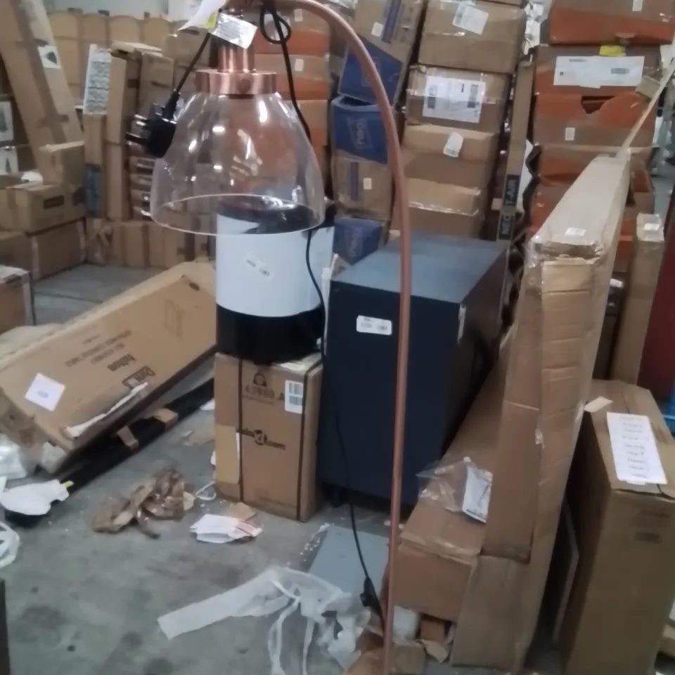 ANAIS 152CM ARCHED FLOOR LAMP COPPER