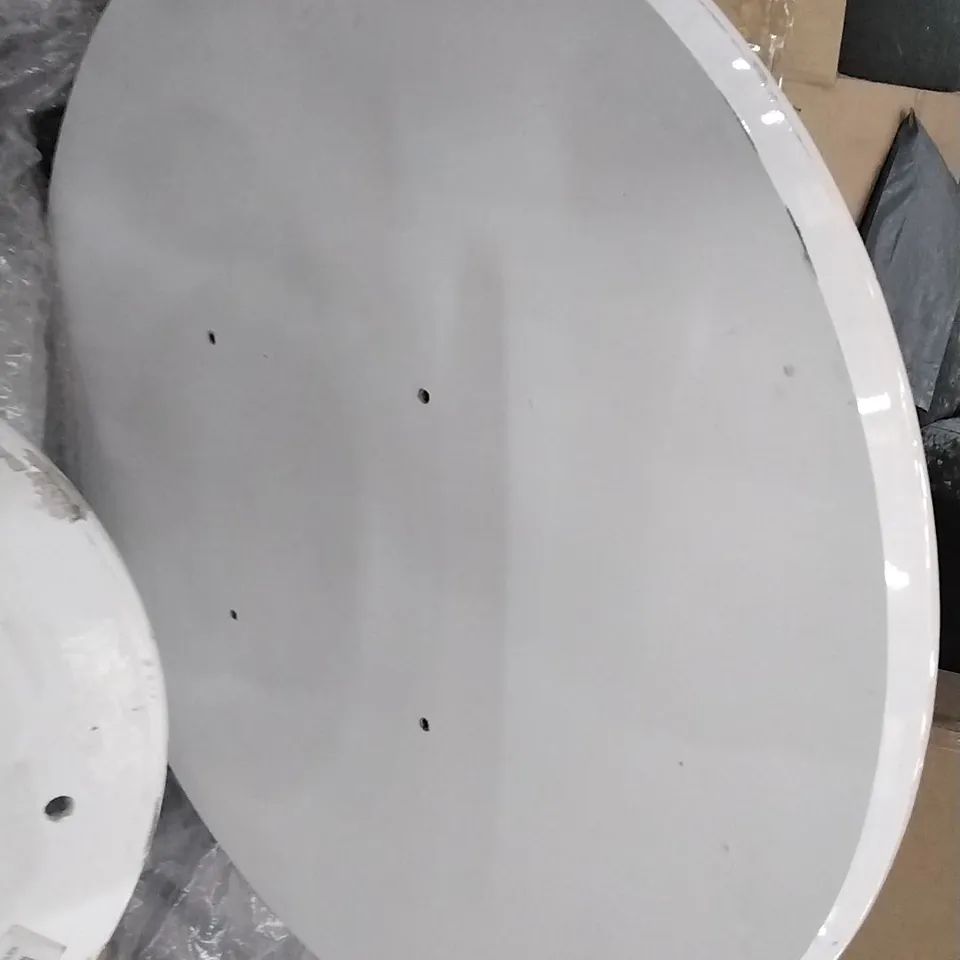 WHITE ROUND TABLE TOP