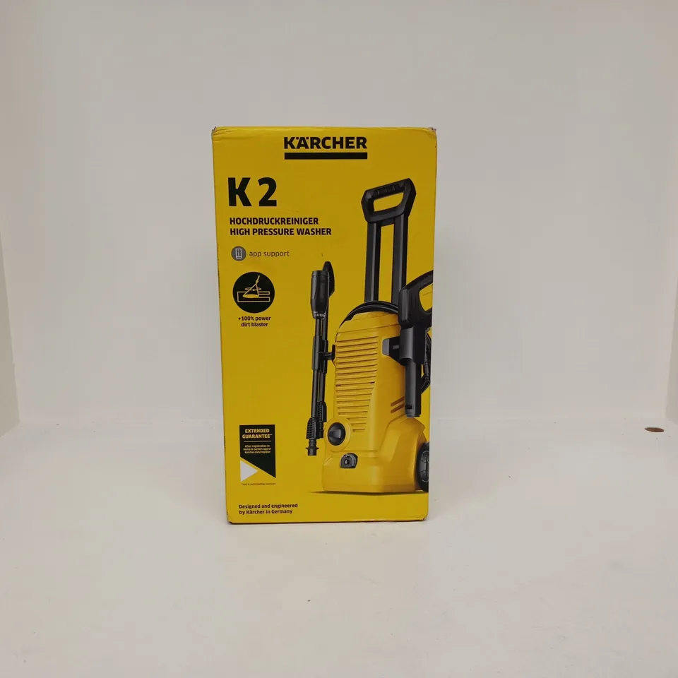 KARCHER K2 HIGH PRESSURE WASHER BOXED