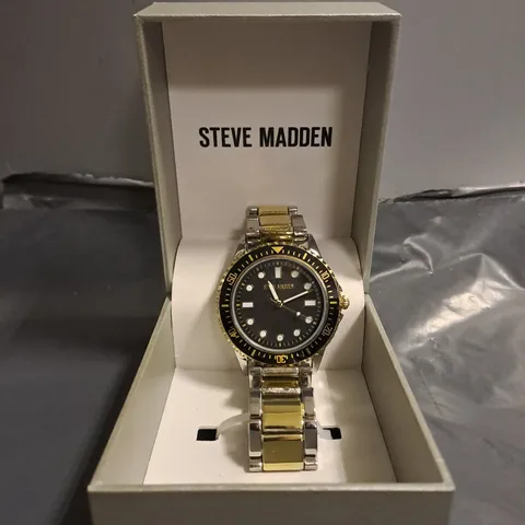 BOXED STEVE MADDEN MENS WATCH