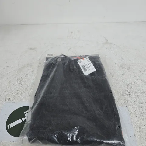 SUPERDRY DENIM JEANS VINTAGE HIGH RISE STRAIGHT WALCOTT BLACK STONE 26" TAGGED BAGGED